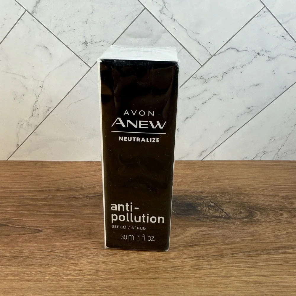 Avon Anew Neutralize Anti-Pollution Serum 30ml 1 fl oz Matcha Ginger New Sealed